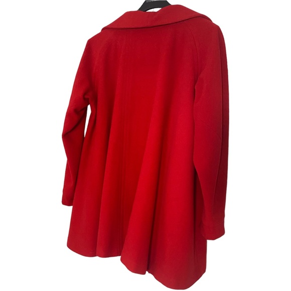 Stunning Red (2) Piece 100% Wool Jermikko Suiting Separates - Picture 11 of 16